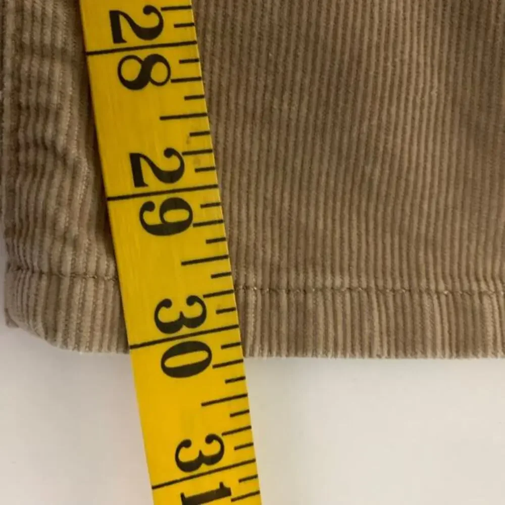 LAUREN JEANS CO Ralph Lauren Jeans Pants Vintage Corduroy Tan Khaki Straight Leg